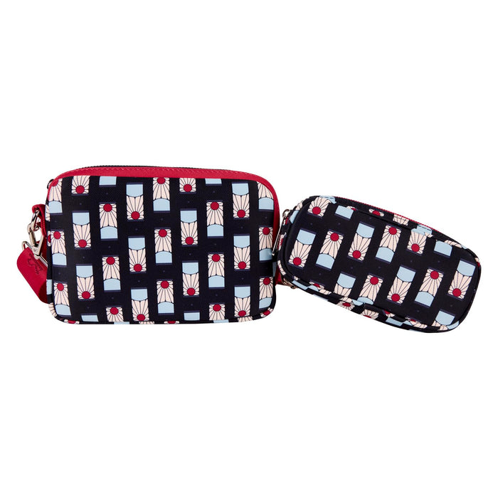 Loungefly Aniplex Demon Slayer AOP Sling Bag