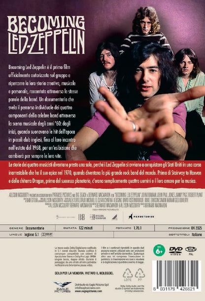 Dvd Becoming Led Zeppelin