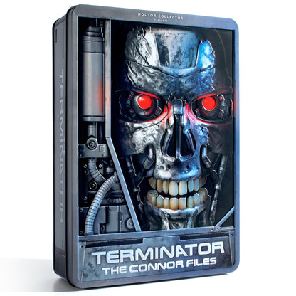 Doctor Collector Terminator The Connor Files Kit, Collectible Edition with exclusive accessories in a metal box