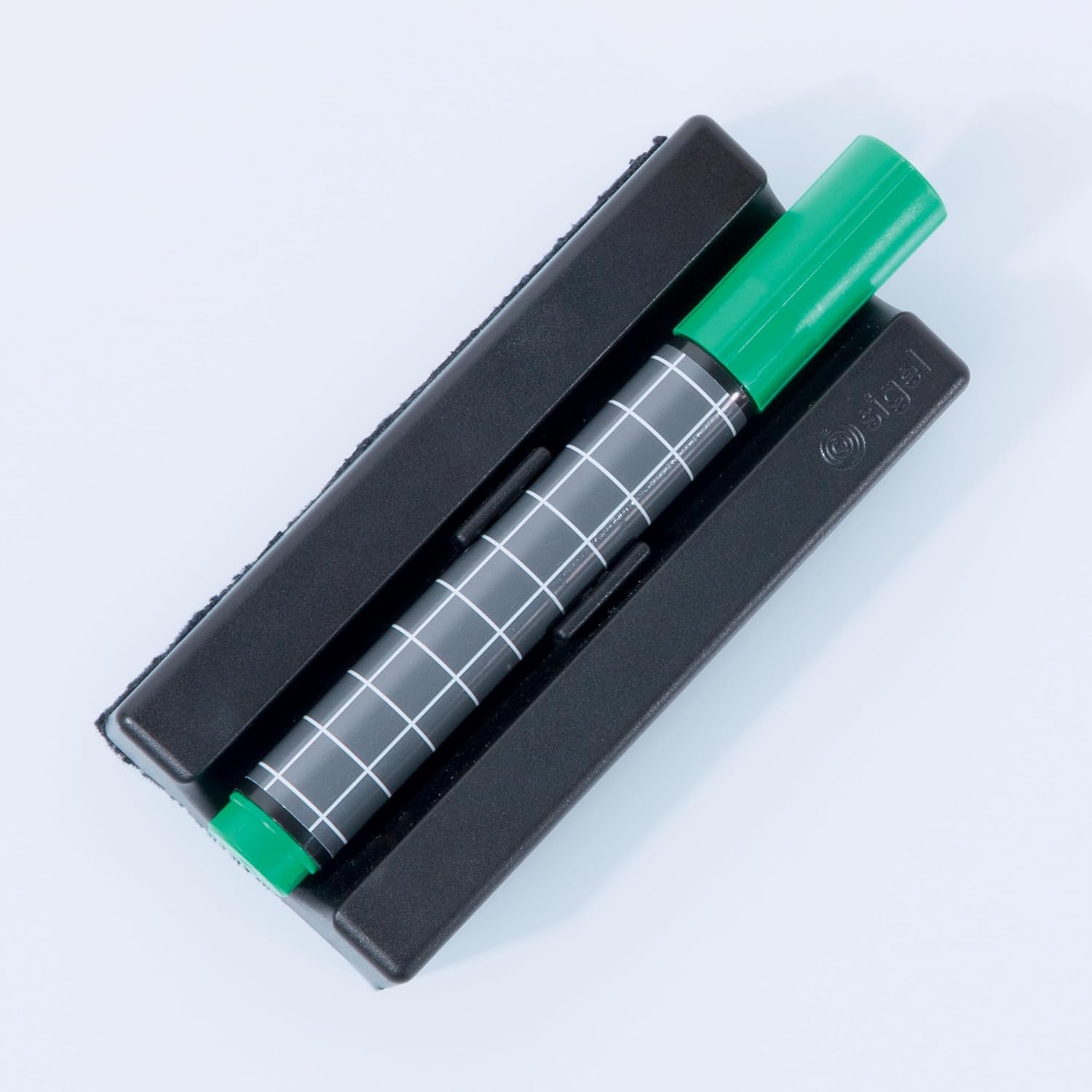 SIGEL BA150 Board eraser, magnetic, 13 x 6 cm, for whiteboards and glass magnet boards
