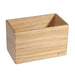 SIGEL BA401 Storage box, Beige, 13 x 8 cm, solid wood pine, integrated magnets, for magnetic WhiteBoards and Glass Boards