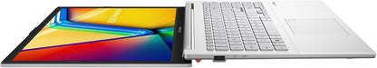 ASUS Vivobook Go 15 E1504GA-NJ096W laptop Intel Core i3 N-series i3-N305 39.6 cm (15.6") Full HD 8 GB DDR4-SDRAM 128 GB UFS Wi-Fi 6E (802.11ax) Windows 11 Home Silver