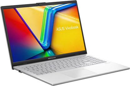 ASUS Vivobook Go 15 E1504GA-NJ096W laptop Intel Core i3 N-series i3-N305 39.6 cm (15.6") Full HD 8 GB DDR4-SDRAM 128 GB UFS Wi-Fi 6E (802.11ax) Windows 11 Home Silver