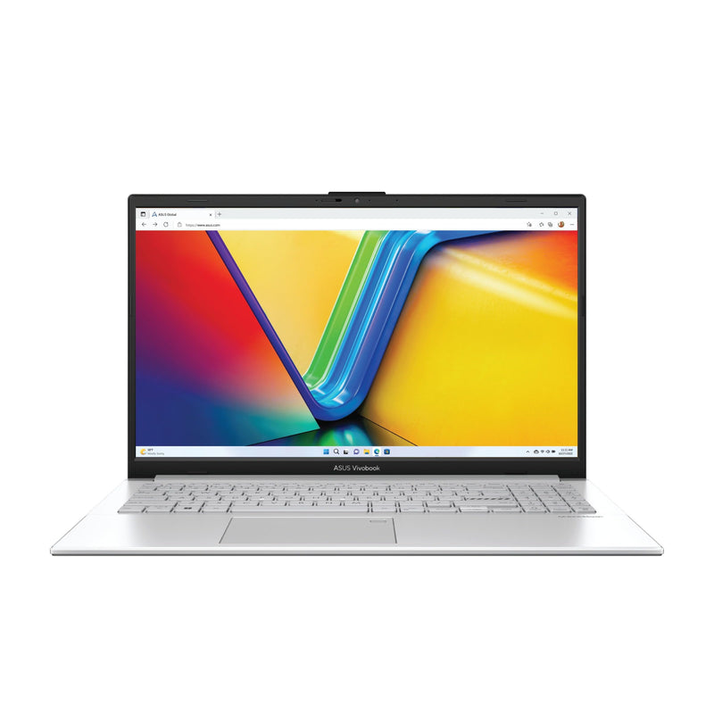 ASUS Vivobook Go 15 E1504GA-NJ096W laptop Intel Core i3 N-series i3-N305 39.6 cm (15.6") Full HD 8 GB DDR4-SDRAM 128 GB UFS Wi-Fi 6E (802.11ax) Windows 11 Home Silver