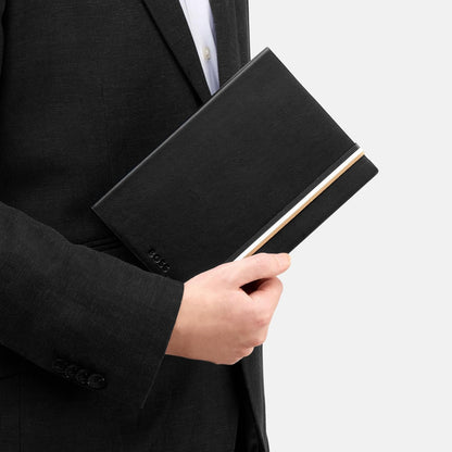 Hugo Boss Notebook A5 Iconic Black Lined