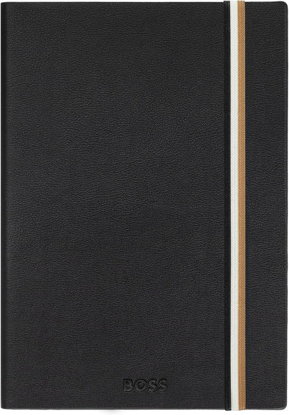 Hugo Boss Notebook A5 Iconic Black Lined