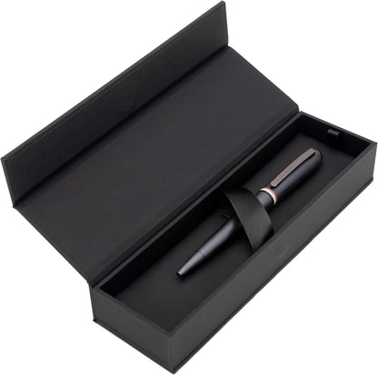 Hugo Boss Contour Iconic HSH3414D Ballpoint Pen Brass and Aluminium Length: 13.6cm, Cool Green