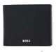 BOSS Hugo Classic Grained Wallet Black, Black, RFID, Black, RFID