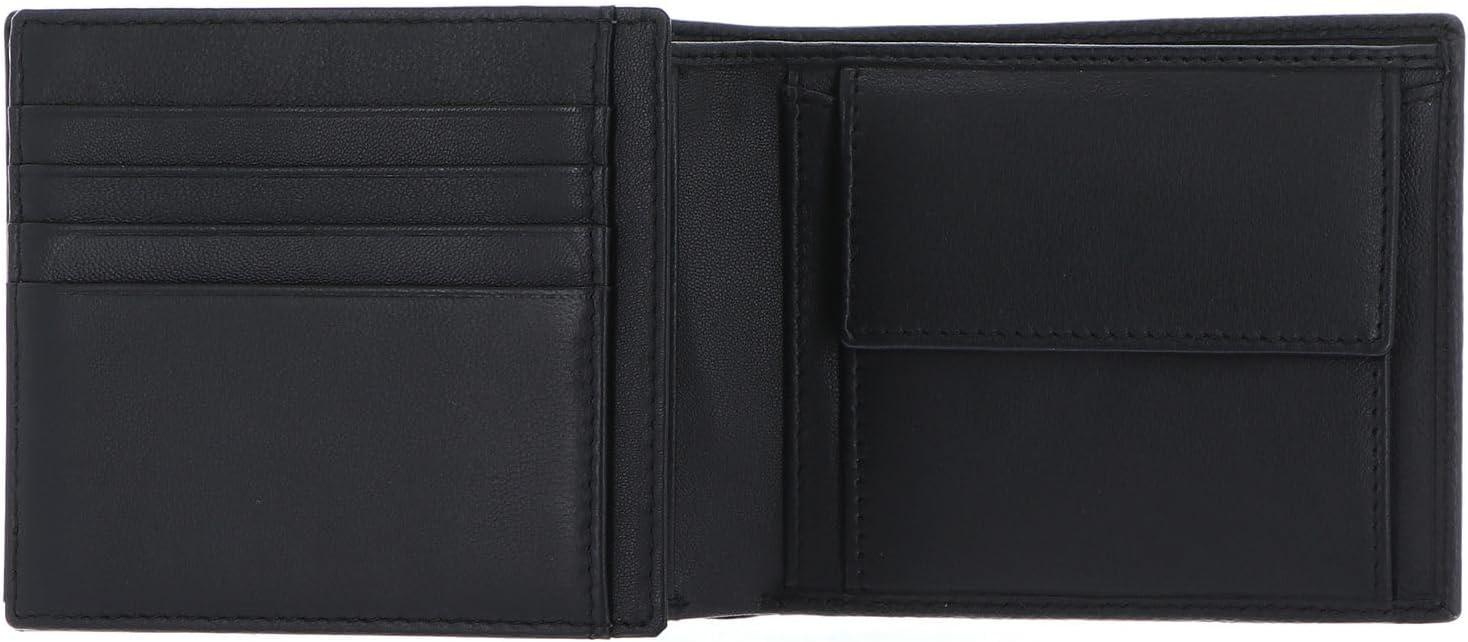 BOSS Hugo Classic Grained Wallet Black, Black, RFID, Black, RFID