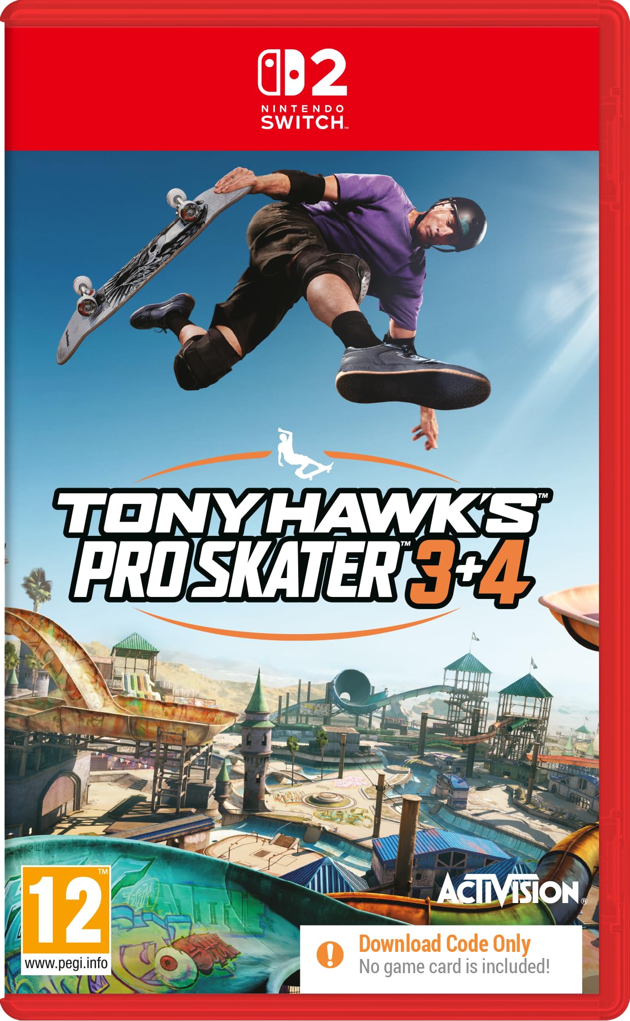 TONY HAWK'S™ PRO SKATER 3+4 | Code in A box (Nintendo Switch 2) Nintendo Switch 2 Standard