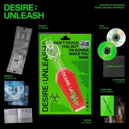 Enhypen Desire : Unleash (Keyring Ver.)