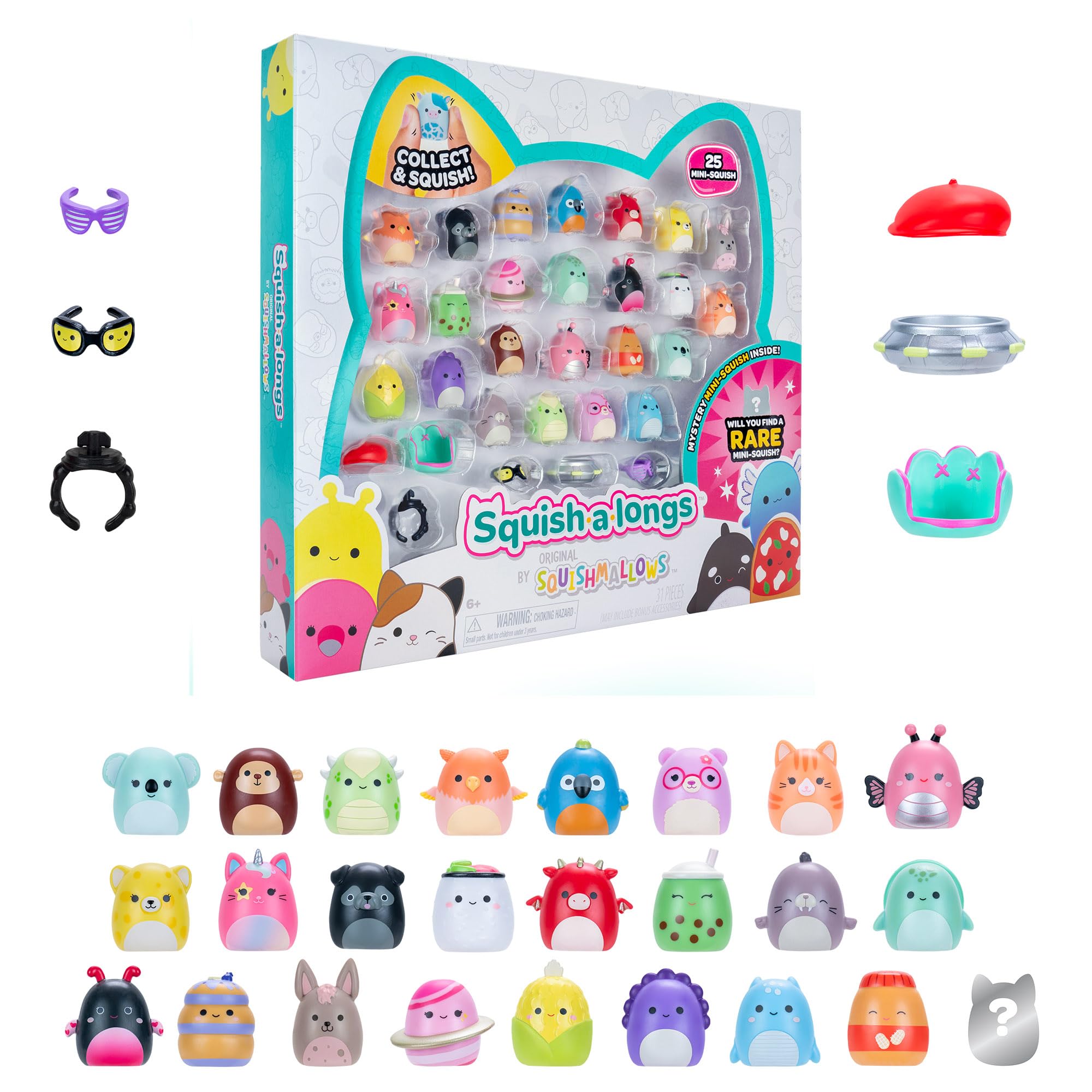 ** Squishalongs - 25 Pack (Style 1) W3