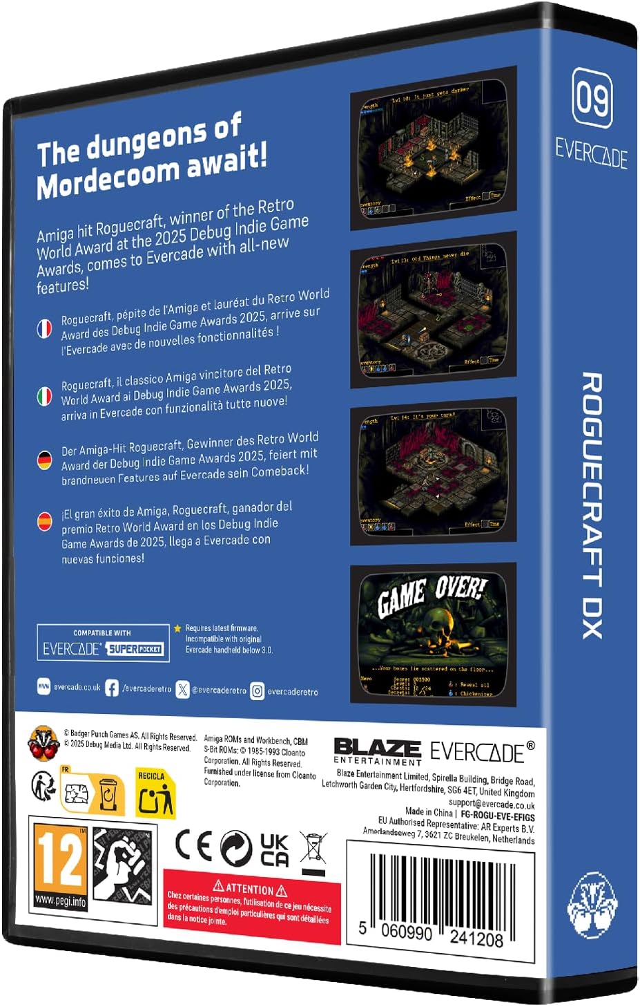 Blaze Evercade Roguecraft DX Cart