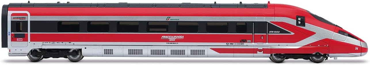 Arnold HN2619 FS Trenitalia, Frecciarossa 1000 new livery, base set, 4 elements, ep. VI Locomotive