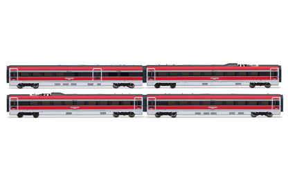Arnold HN3512 FS Trenitalia, Frecciarossa ETR 1000 new livery, additional set, 4 elements, ep. VI Coach Packs