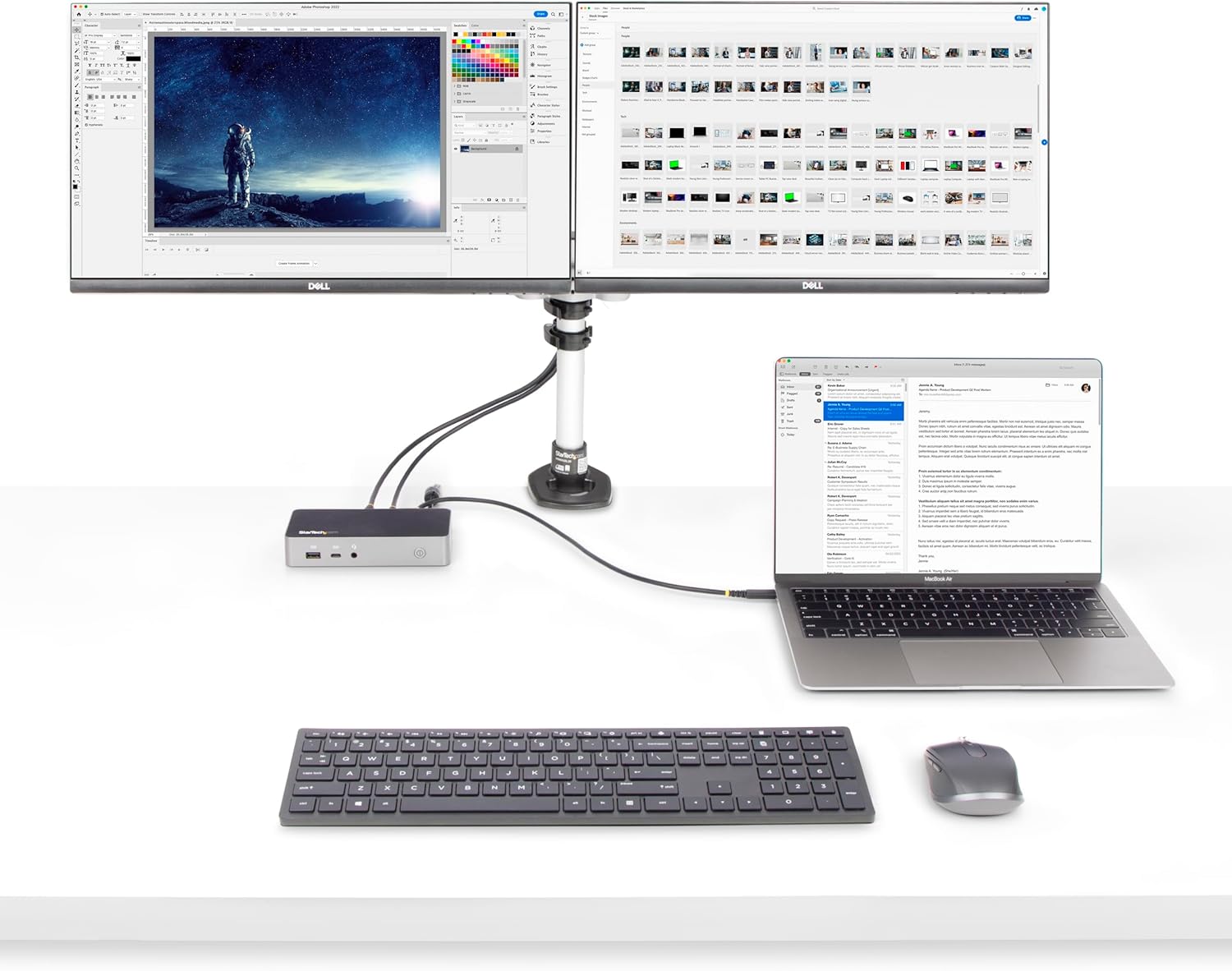 StarTech.com 50cm (1.6ft) USB4 Cable, USB-IF Certified USB-C Cable, 40Gbps, 240W PD 3.1, 8K 60Hz, USB Type-C Laptop Cable/Cord