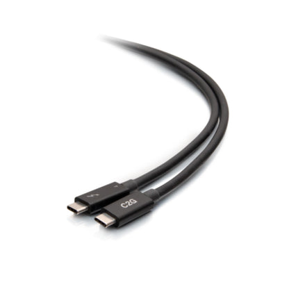 C2G 2M (6ft) Thunderbolt 4 USB-C Active Cable 40Gbps Transfer Speeds, 100Watt Power Delivery and 8K Video