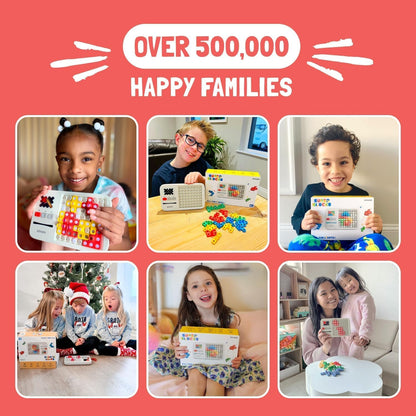 GiiKER Super Blocks Patroon Matching Puzzelspellen, Origineel 1000+ Uitdagingen Brain Teaser Speelgoed voor kinderen en tieners, Verjaardagscadeau, Reisspellen voor roadtrips