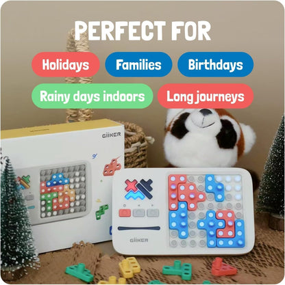GiiKER Super Blocks Patroon Matching Puzzelspellen, Origineel 1000+ Uitdagingen Brain Teaser Speelgoed voor kinderen en tieners, Verjaardagscadeau, Reisspellen voor roadtrips