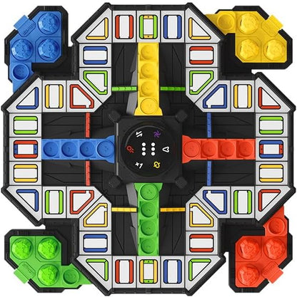 GiiKER Super Ludo - Elektronisch Bordspel - Slim Mens Erger Je Niet - Interactief Dobbelspel - Smart Game met Lichteffecten - Familie- & Kinderspel - Verjaardagscadeau voor kinderen - Familiespelavond