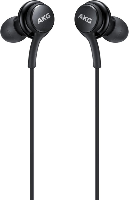 Samsung auricolari ‎EO-IC100 con connettore di tipo USB-Type C, suono AKG, Nero