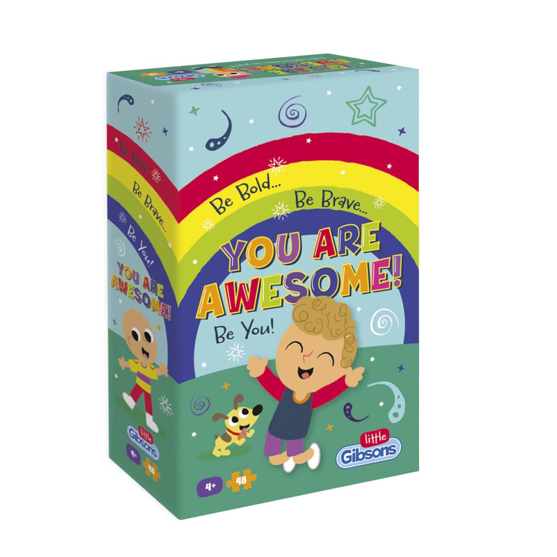 You Are Awesome 48 Piece Children’s Jigsaw | Diversity Puzzle | Premium 100% Recycled Board | Bright, Colourful Puzzle for Boys & Girls | Great Gift for Kids | Gibsons Games