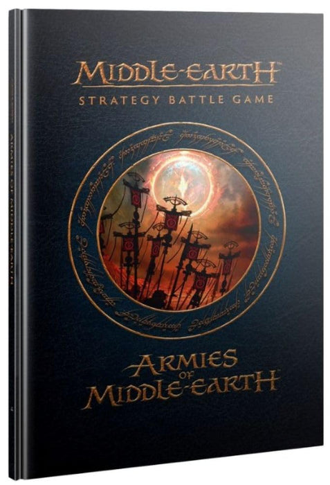 Games Workshop - Middle-Earth Strategy Battle Game: Armies of Middle-Earth - printed rulebook - hardback