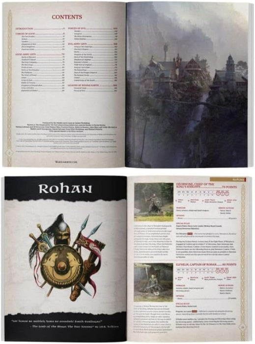 Games Workshop - Middle-Earth Strategy Battle Game: Armies of Middle-Earth - printed rulebook - hardback
