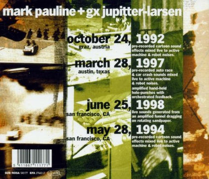 Mark Pauline + Gx Jupitter-Larsen - Survival Research Laboratories