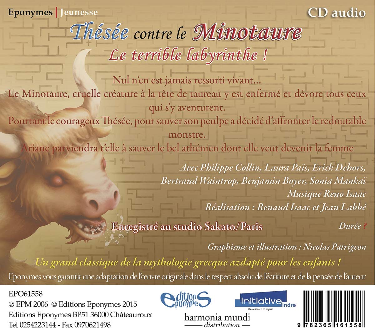 THESEE contre le Minotaure