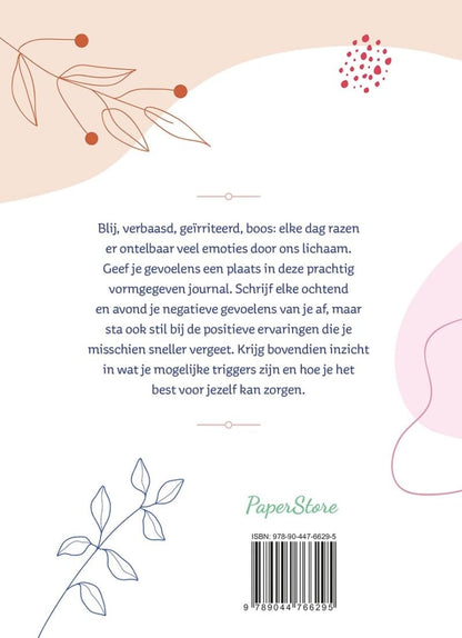 Zo voel ik me vandaag: Een journaal voor al je emoties en gedachten