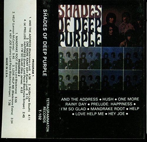 SHADES OF DEEP PURPLE