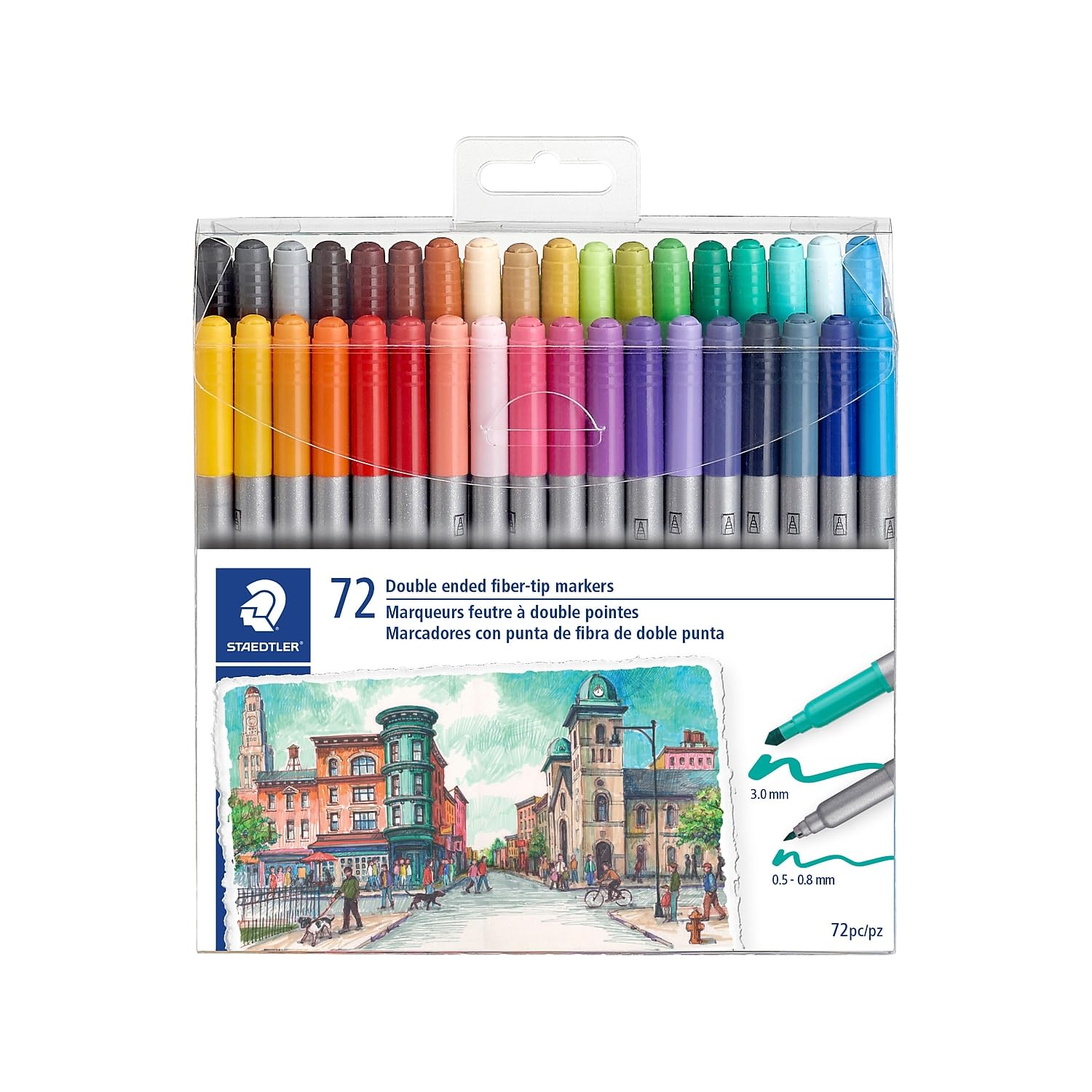 Staedtler - Duo Pen - 72 Pc. (3200 Tb72)