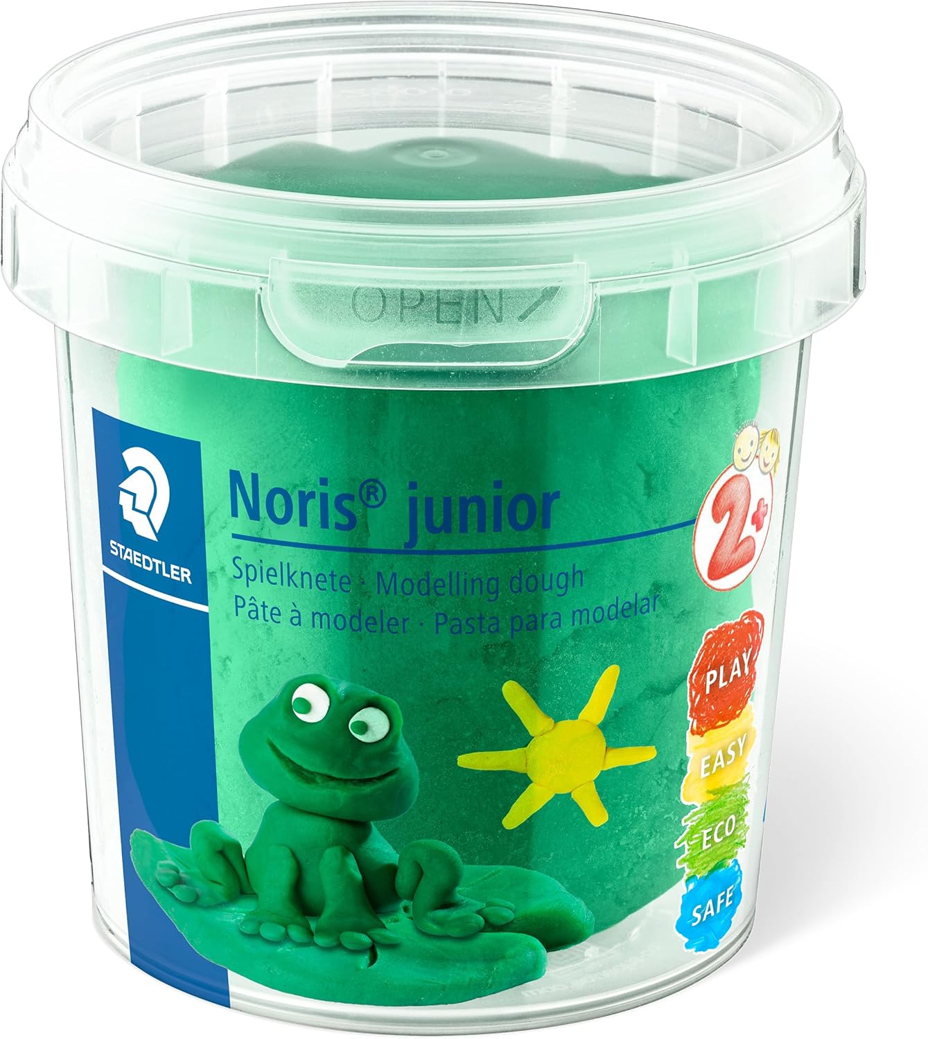 STAEDTLER 813 SLE ST, speelklei Noris Junior basiskleuren, standaard