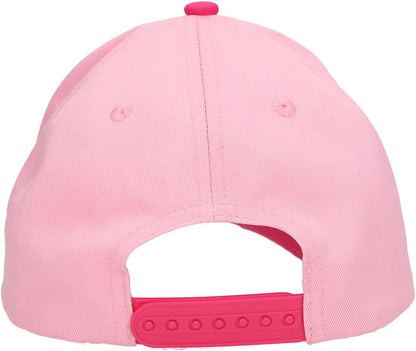 Depesche 13512 TOPModel My BFF - Bedrukte pet in roze, met modelmotief en veel glitter, kinderpet met maataanpassing
