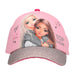 Depesche 13512 TOPModel My BFF - Bedrukte pet in roze, met modelmotief en veel glitter, kinderpet met maataanpassing