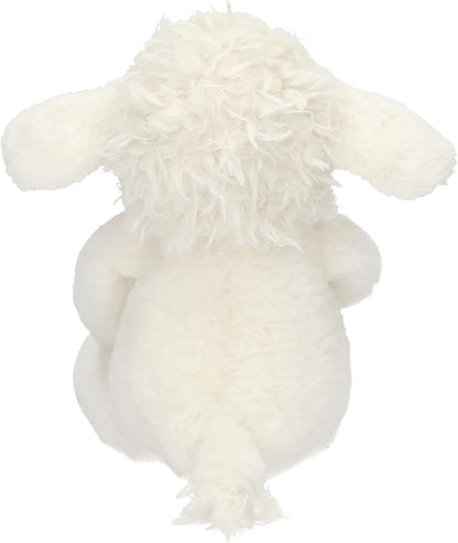 Depesche Snukis Plush Lamb 25 cm White Plush Sheep with Floppy Ears and Large Glitter Eyes