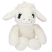 Depesche Snukis Plush Lamb 25 cm White Plush Sheep with Floppy Ears and Large Glitter Eyes
