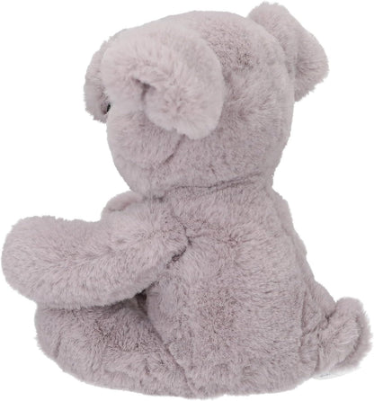 Snukis Plush Piglet 25 cm Super Soft Mauve Plush Pig and Large Glitter Eyes
