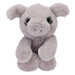 Snukis Plush Piglet 25 cm Super Soft Mauve Plush Pig and Large Glitter Eyes