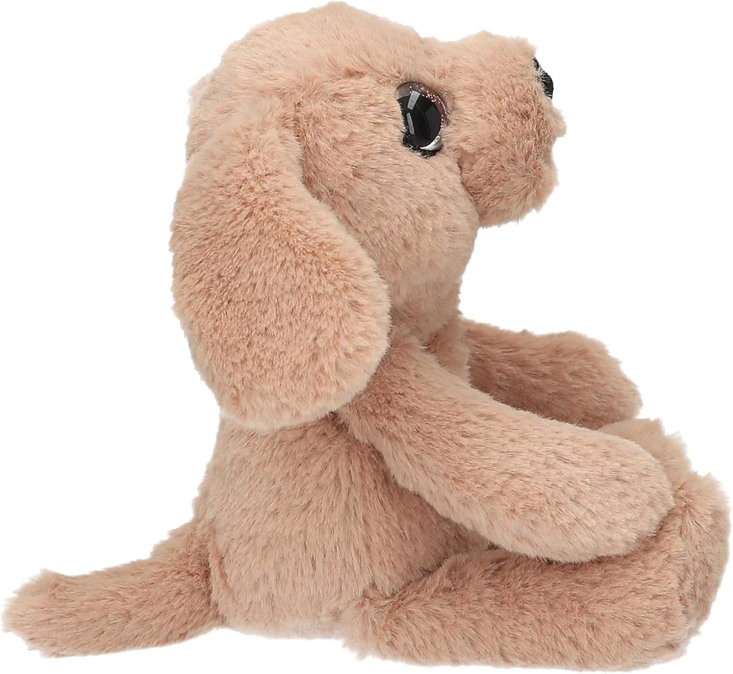 Depesche 13522 Snukis Cuddly Toy Dog in Light Brown with Pointed Ears, Approx. 18 cm Large Plush Toy