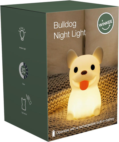 Winkee - Bulldog Night Light - Compact