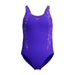 Speedo Girl's Hyperboom Splice Muscleback Swimsuit | Swim Training |Chlorine Resistant | Quick Drying | Stretch Fabric | Comfort Fit Swimwear (Pack of 1)