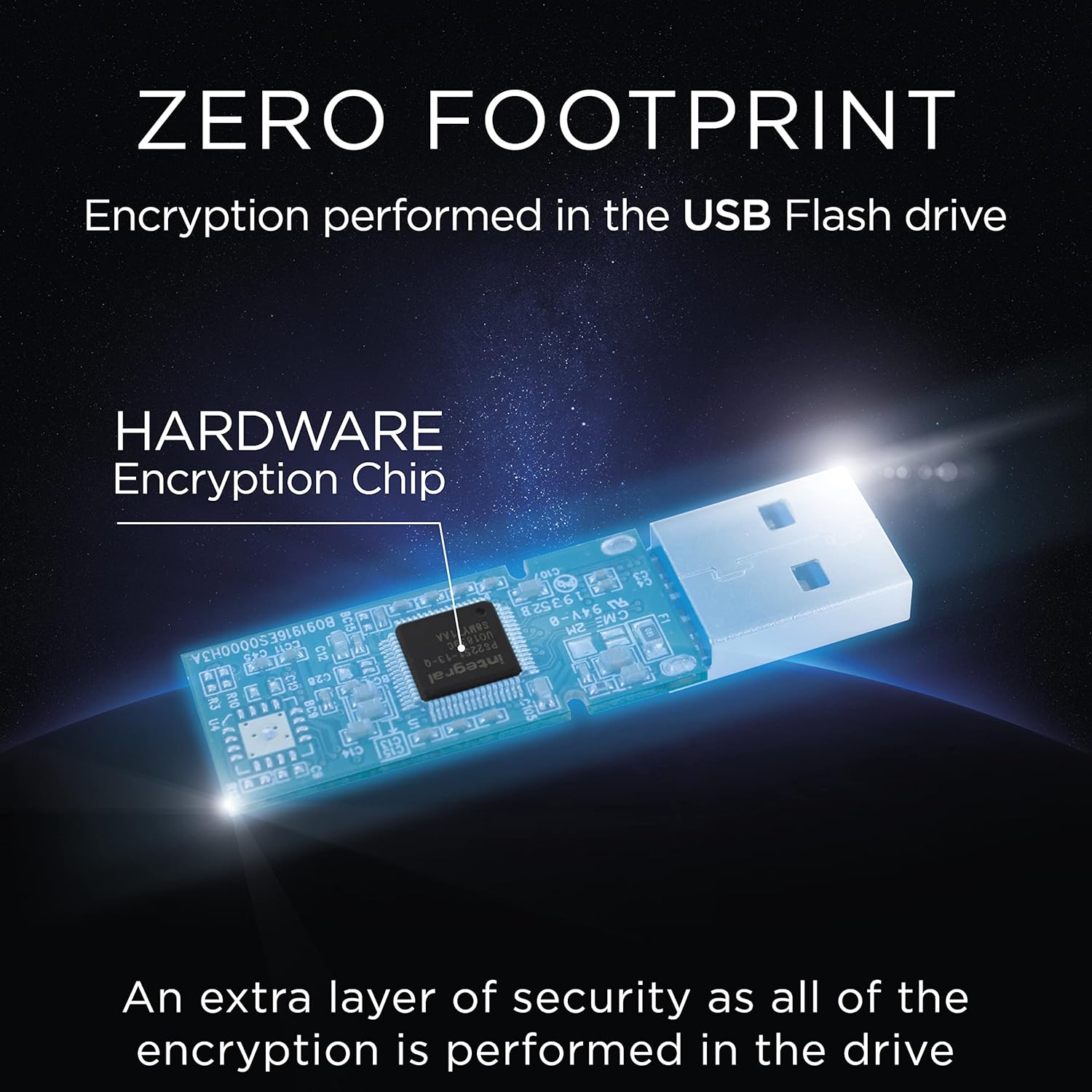 Integral 16GB Courier-197 256-Bit Hardware Encrypted 3.0 USB Secure Flash Memory Drive - Certified to FIPS 197, Brute-Force Password Attack Protection & Super USB3.0 Transfer Speeds XTS-AES