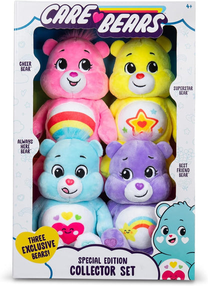 Care Bears 20Cm Plush - Treasure Box 4-Pack