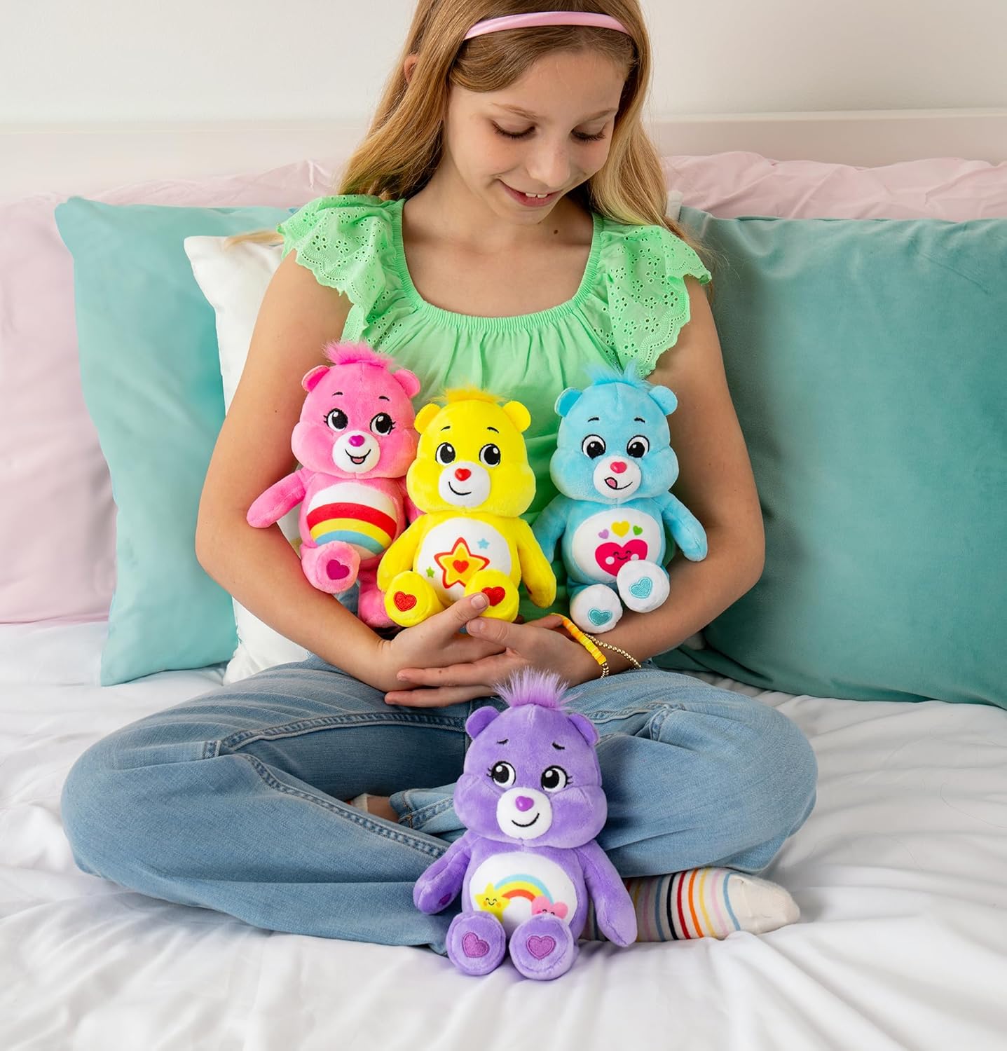 Care Bears 20Cm Plush - Treasure Box 4-Pack