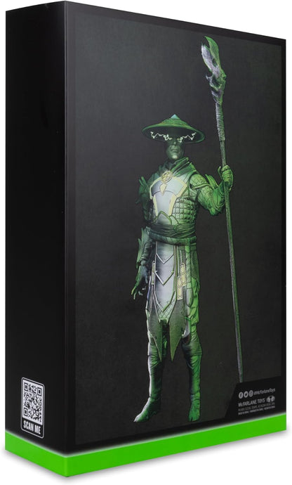 Mortal Kombat Action Figure Glow In The Dark Edition Raiden (Gold Label) 18 Cm