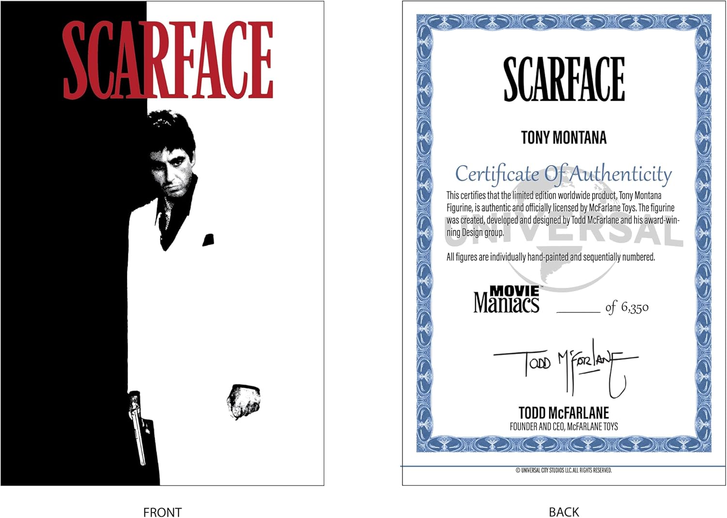 MFT MM TONY MONTANA