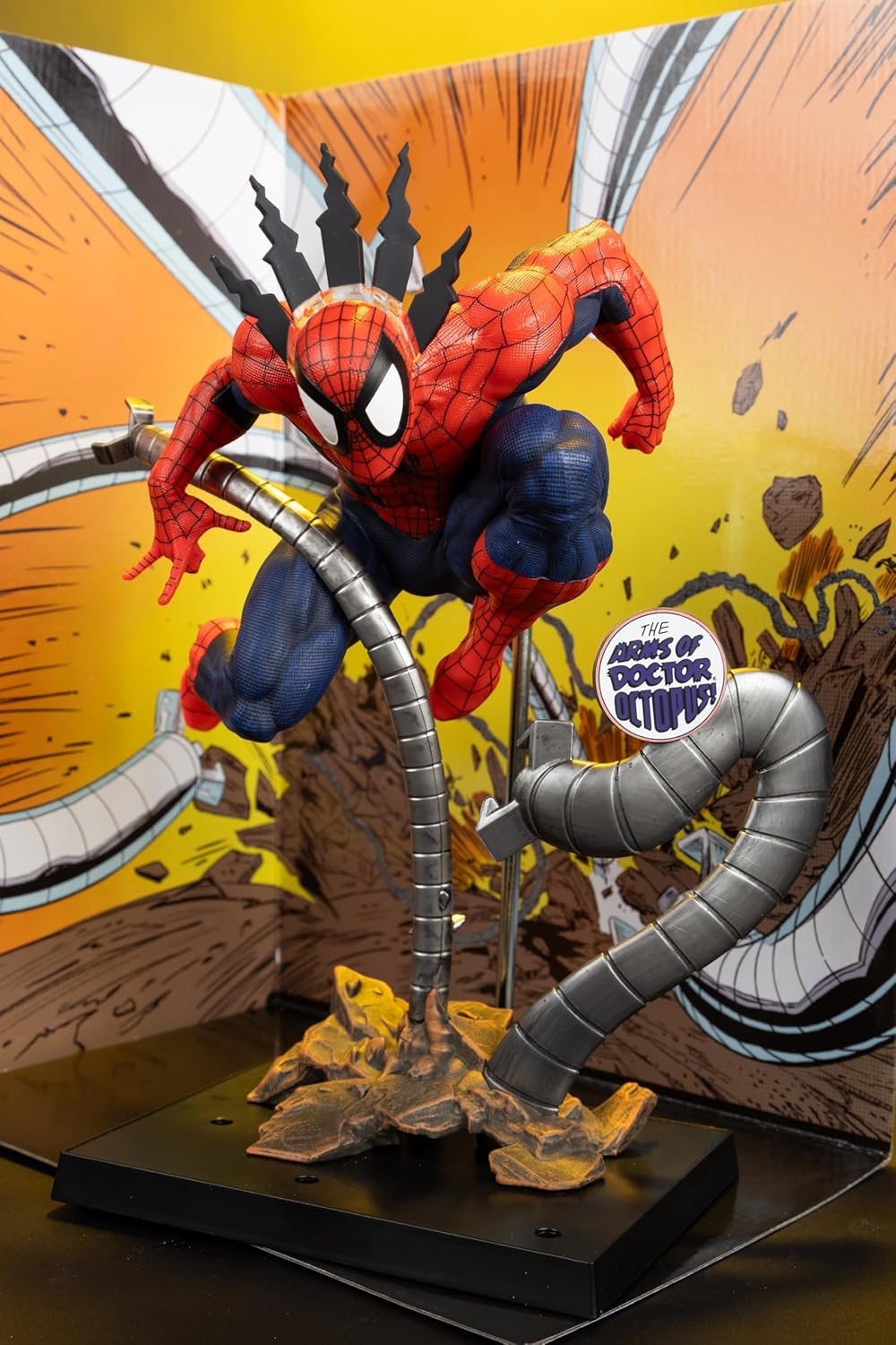 McFarlane Toys - Marvel Spider-Man à l'échelle 1:6ème à Collectionner avec scène et Bande dessinée (Marvel Tales #223