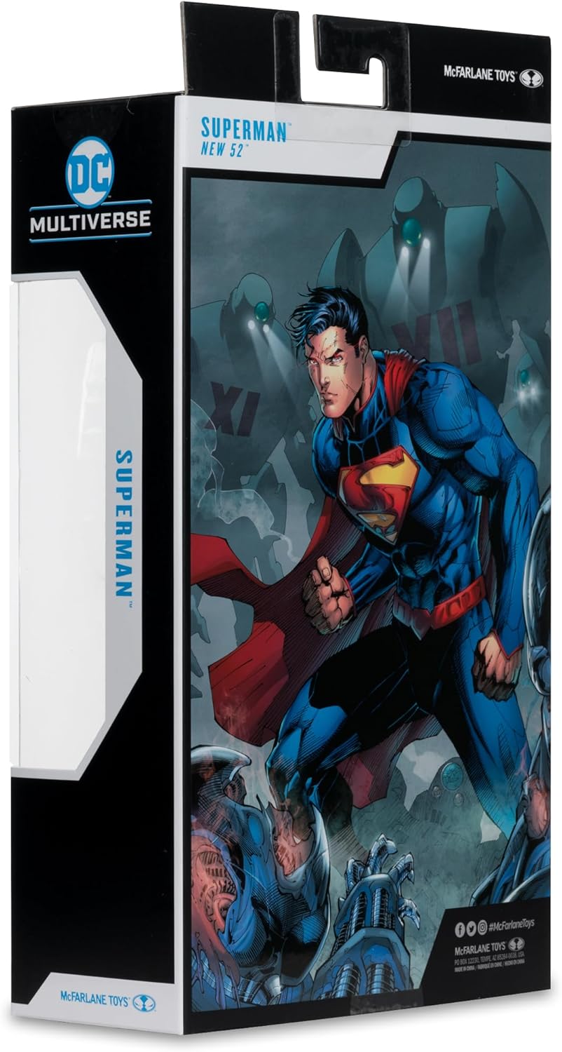 DC Multiverse Superman (New 52) Gold Label McFarlane Toys 7"